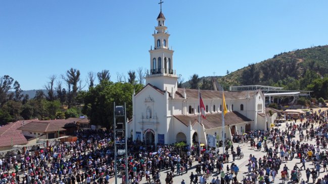 Peregrinación a Lo Vásquez: Cerca de 1,3 millones de fieles participaron de la festividad de la Virgen