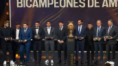 Con Pizzi incluido: El reconocimiento para los Bicampeones de América en la Gala Crack 2025