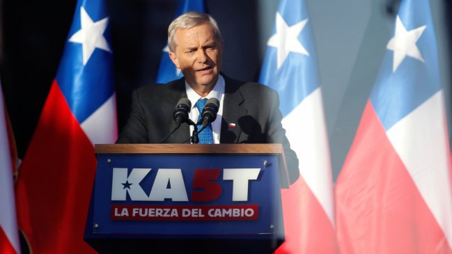 Kast pidió a la ciudadanía 