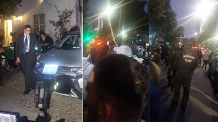 Jara fue insultada por adherentes de Kast tras acudir a felicitarlo