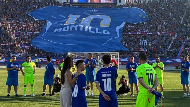 Walter Montillo tuvo emotivo partido de despedida en el Estadio Nacional