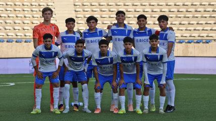  Universidad Católica igualó con Perú en la segunda jornada de la Copa UC Sub 17 