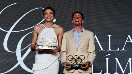   Martina Weil y Martín Vidaurre fueron los más aplaudidos en la Gala Olímpica 