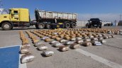Incautan 20 toneladas de madera impregnadas de cocaína pura en el puerto de Arica