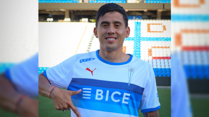   Matías Palavecino se convirtió oficialmente en nuevo refuerzo de la UC 