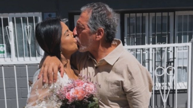 Mario Salas contrajo matrimonio con Nathalie Pizarro tras siete años de relación