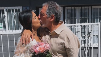  Mario Salas contrajo matrimonio con Nathalie Pizarro tras siete años de relación 