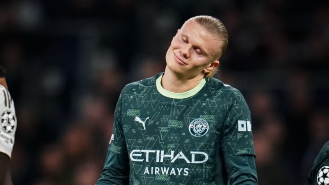 Haaland ironizó con foto a comentarios de Guardiola por el peso tras las Navidad