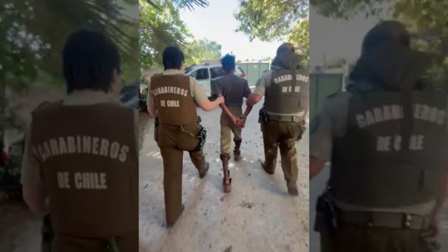 Talca: Pirómano reincidente fue detenido en acción