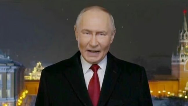 Putin recibió el 2026 con 