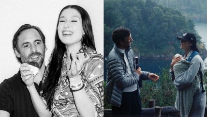 Daniel Matamala despidió el año con tiernas fotos junto a Francisca Valenzuela y su hija