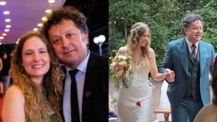   ¿La tercera es la vencida? Daniel Alcaíno se casó con su pareja tras dos años de relación 