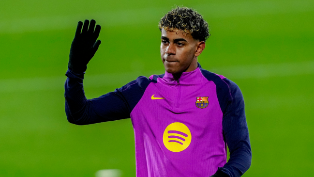 Lamine Yamal se ausentó del primer entrenamiento del año en FC Barcelona