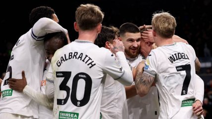   Marcelino Núñez, Lawrence Vigouroux y Ben Brereton celebraron en el arranque del 2026 