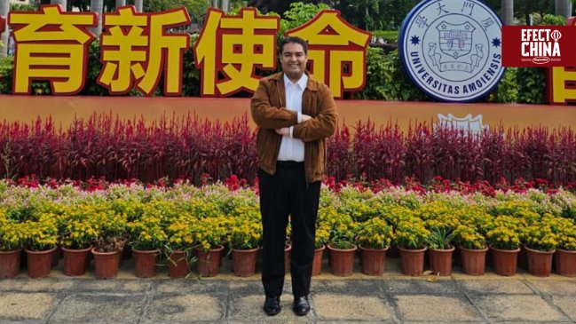 El chileno que investiga el futuro de los océanos y la Antártica en China