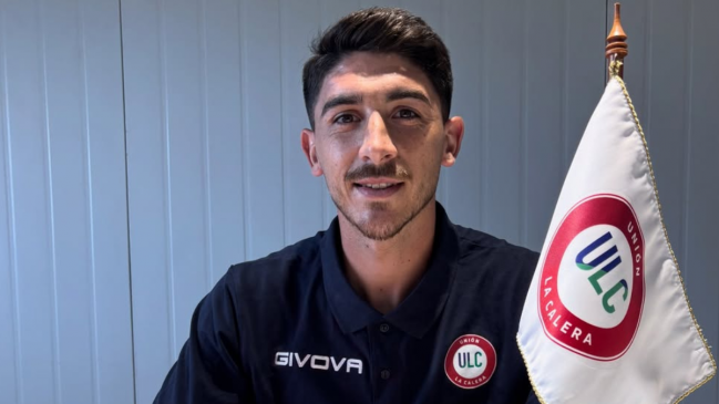 Unión La Calera presentó a Rodrigo Cáseres como séptimo refuerzo para el 2026