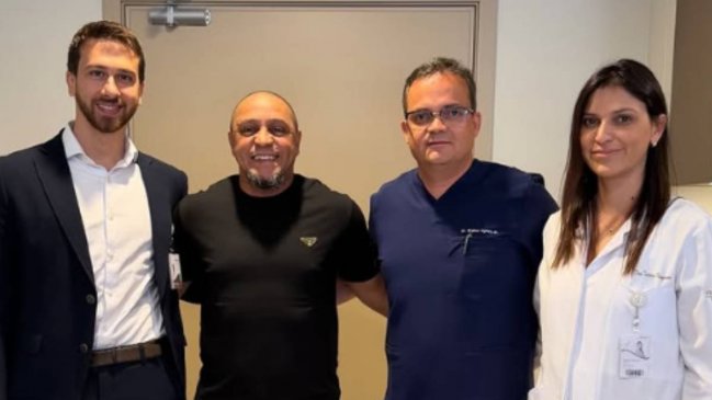 Susto superado: Roberto Carlos abandonó el hospital