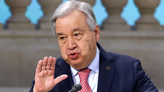 Guterres expresó 
