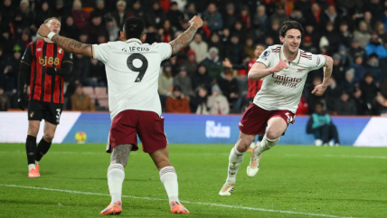   Arsenal venció a Bournemouth y se consolida como puntero de la Premier League 