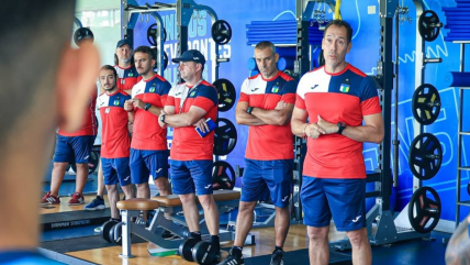   Lucas Bovaglio lideró su primer entrenamiento al mando de O'Higgins 
