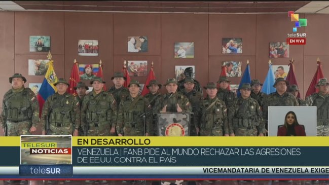 Venezuela: Ministro de Defensa y FF.AA. rechazan el 