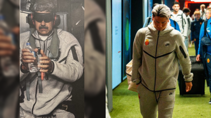   El buzo viral de Maduro apareció este domingo en la liga española 