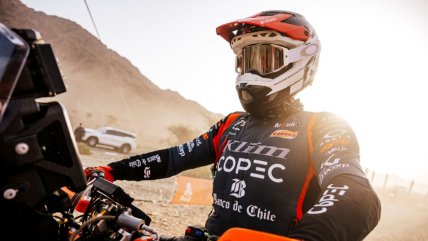   Tomás de Gavardo narró su dura caída en el Dakar 2026 