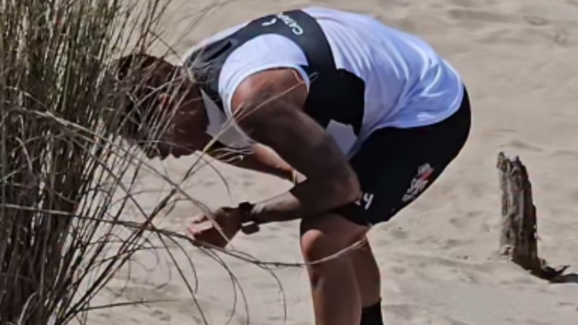   [VIDEO] ¡Intenso! Jugadores de Riestra terminaron vomitando en duro entrenamiento de pretemporada 