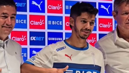   Jimmy Martínez: Es un gran desafío estar en Universidad Católica 