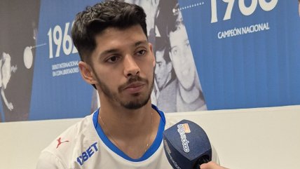   Jimmy Martínez tras su arribo a la UC: Tengo que replicar lo que hacía en Huachipato 