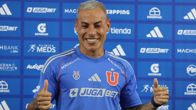 Eduardo Vargas: Mi objetivo es ser campeón de nuevo acá