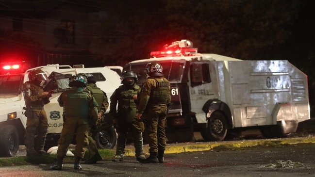 Robo de camiones dejó dos detenidos en la Región Metropolitana