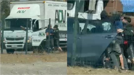 Conductor de camión sufrió encerrona y posterior secuestro en Pudahuel