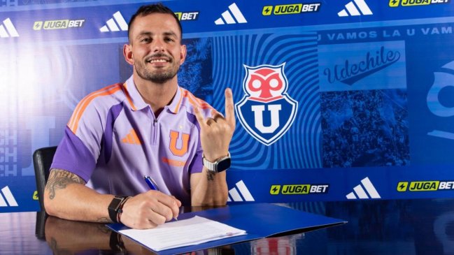 Octavio Rivero se convirtió en el tercer refuerzo de Universidad de Chile para la temporada 2026