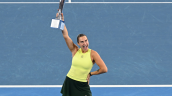 Sabalenka conquistó el WTA de Brisbane con solidez ante Kostyuk