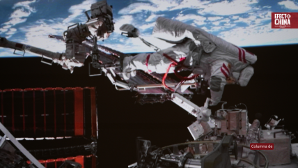   Astronautas chinos realizan entrenamientos clave y experimentos en estación espacial 