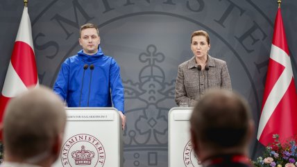 Presidente groenlandés dice que elige a Dinamarca antes que a Estados Unidos