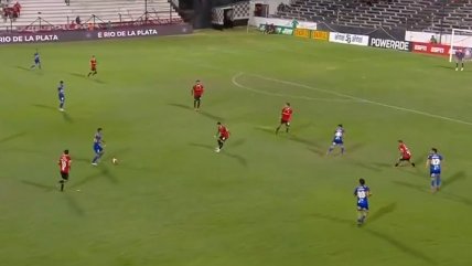   [VIDEO] Alvaro Madrid asistió y Julián Alfaro anotó con gran definición el empate ante Independiente 