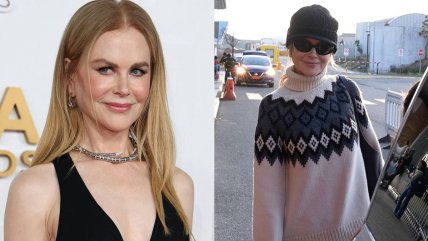   Nicole Kidman está en Chile: fue captada rumbo a la Antártida 