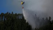 Alerta roja por incendio forestal que afecta a Lumaco y Purén