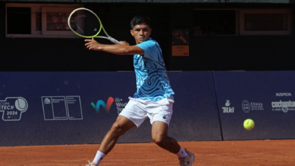   Matías Soto no pudo contra Facundo Mena y cayó en la final del M25 de Santiago 