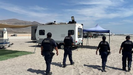  Iquique en alerta por copamiento ilegal de motorhomes en playa Ike-Ike  