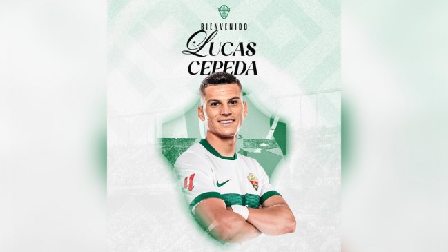¡Oficial! Elche anunció la contratación de Lucas Cepeda