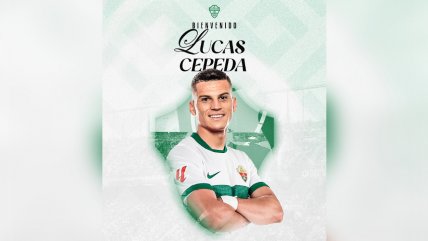 ¡Oficial! Elche anunció la contratación de Lucas Cepeda