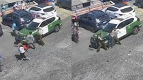 Puerto Montt: Estacionador ilegal dio patadas y puñetazos a dos carabineros