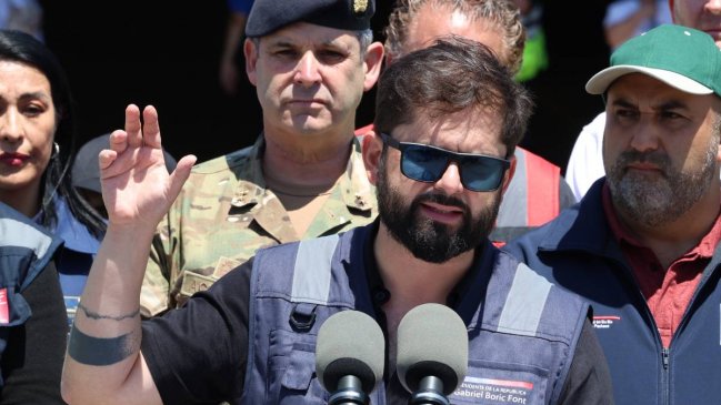 Boric vuelve al Biobío: Supervisará instalación de viviendas de emergencia