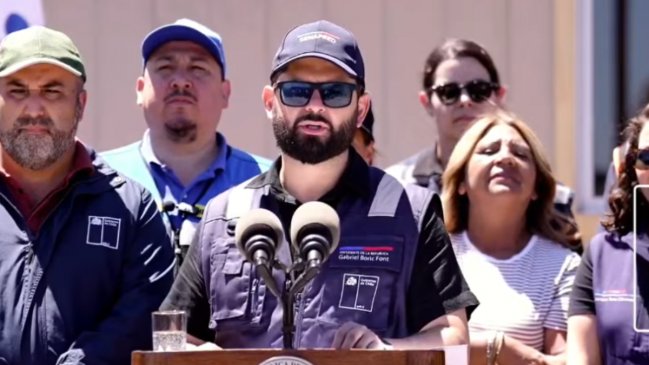 Reconstrucción: Boric anunció urgencia en regularización de terrenos