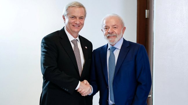 Kast se reunió con Lula y prometió 