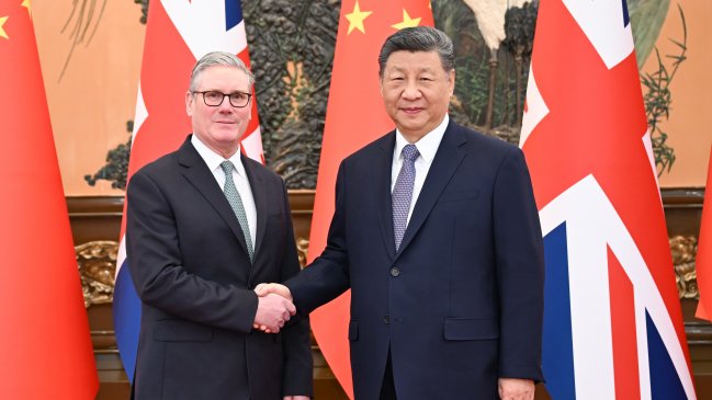 Starmer apuesta en China por el deshielo con Pekín tras casi dos décadas de fricción