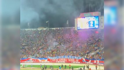   Barra de Los de Abajo se manifestó en la despedida de 